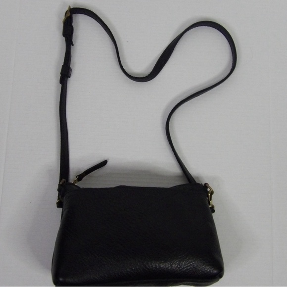 Portland Leather Handbags - Portland Leather Classic Black Crossbody Bag